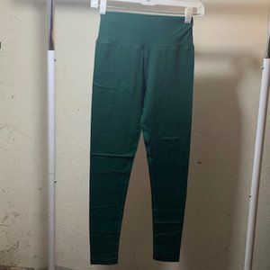 Chrleisure Women's Green Yoga Leggings S NIB